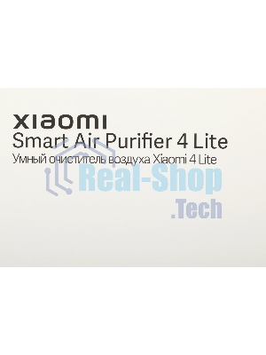 Очиститель воздуха Xiaomi Mi Air Purifier 4 Lite EU BHR5274GL белый, 43 м², HEPA-фильтр, угольный фильтр, датчик PM2.5, управление со смартфона (Mi Home), 3 скорости, дисплей, ночной режим