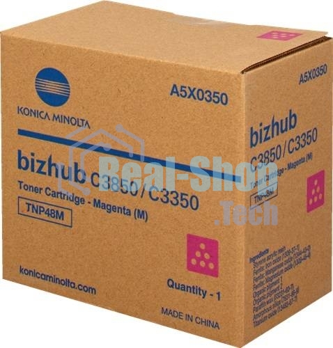 Тонер-картридж Konica-Minolta bizhub C3350/C3850 красный TNP-48M