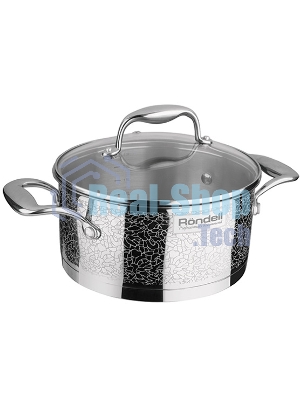 Кастрюля RONDELL RDS-343 Vintage 3,0л RONDELL RDS-343 с/кр. 3,0 л. Vintage. Диаметр: 20 см. Объем: 3.0 л. Высококачественная пищевая сталь 18/10. Толщина стенок 0.7 мм. Тройное вштампованное, а затем вплавленное дно 6.4 мм. Жидкостекольная внешняя деколь. Отметки литража на внутренней поверхности посуды. Крышка из термостойкого стекла с отверстием для выпуска пара. Клепочное крепление аксессуаров. Упаковка - подарочная коробка. Буклет с рецептами. Подходит для всех видов плит. Не подходит для использования в посудомоечных машинах.