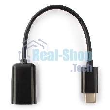 Переходник Cablexpert Переходник USB OTG, USB Type-C/USB 2.0F, пакет (A-OTG-CMAF2-01)