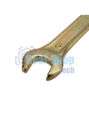 Ключ гаечный рожковый Rexant 8х9 мм, желтый цинк