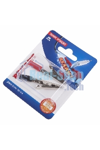 Зажим крокодил Rexant, длина 53 мм, ток 15A, 2 шт.