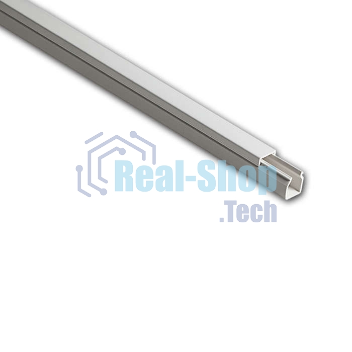 Кабель-канал 12х12 L2000 пластик белый Рувинил РКК-12х12