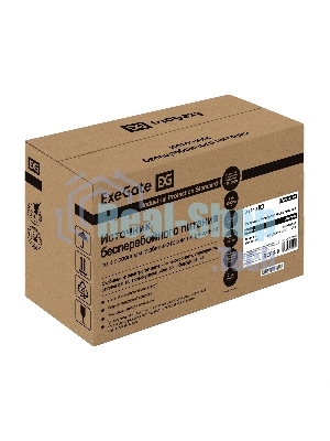 Источник бесперебойного питания ExeGate SpecialPro UNB-1000.LED.AVR.1SH.2C13.RJ.USB 1000VA/550W, LED, AVR,1*Schuko+2*C13, RJ45/11,USB, металлический корпус, черный