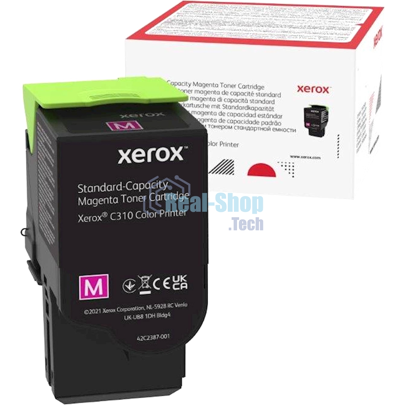 Картридж лазерный Xerox C310 пурпурный 2K (006R04362)