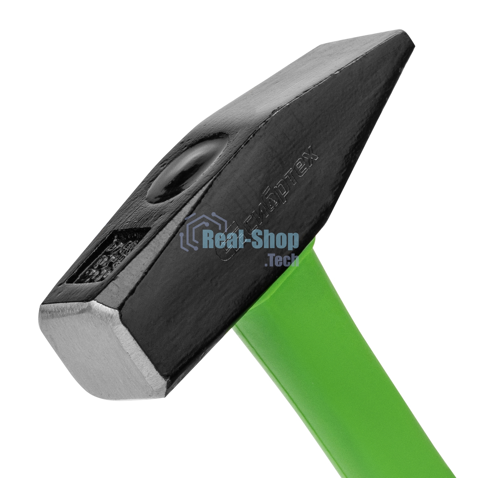 Молоток слесарный Сибртех, 800 г, фибергласовая обрезиненная рукоятка