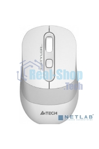 Комплект клавиатура + мышь A4 Fstyler FG1010 клав:белый/серый мышь:белый/серый USB беспроводная Multimedia