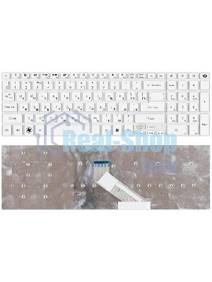 Клавиатура для ноутбука Gateway NV55S NV57H NV75S NV77H TS45 белый