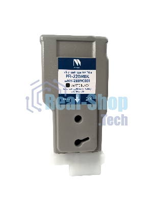 Картридж струйный NVPrint PFI-320MBK (NV-2889C001) Matte Black для Canon ImagePROGRAF TM-200/205/300/305 (300 мл) совместимый