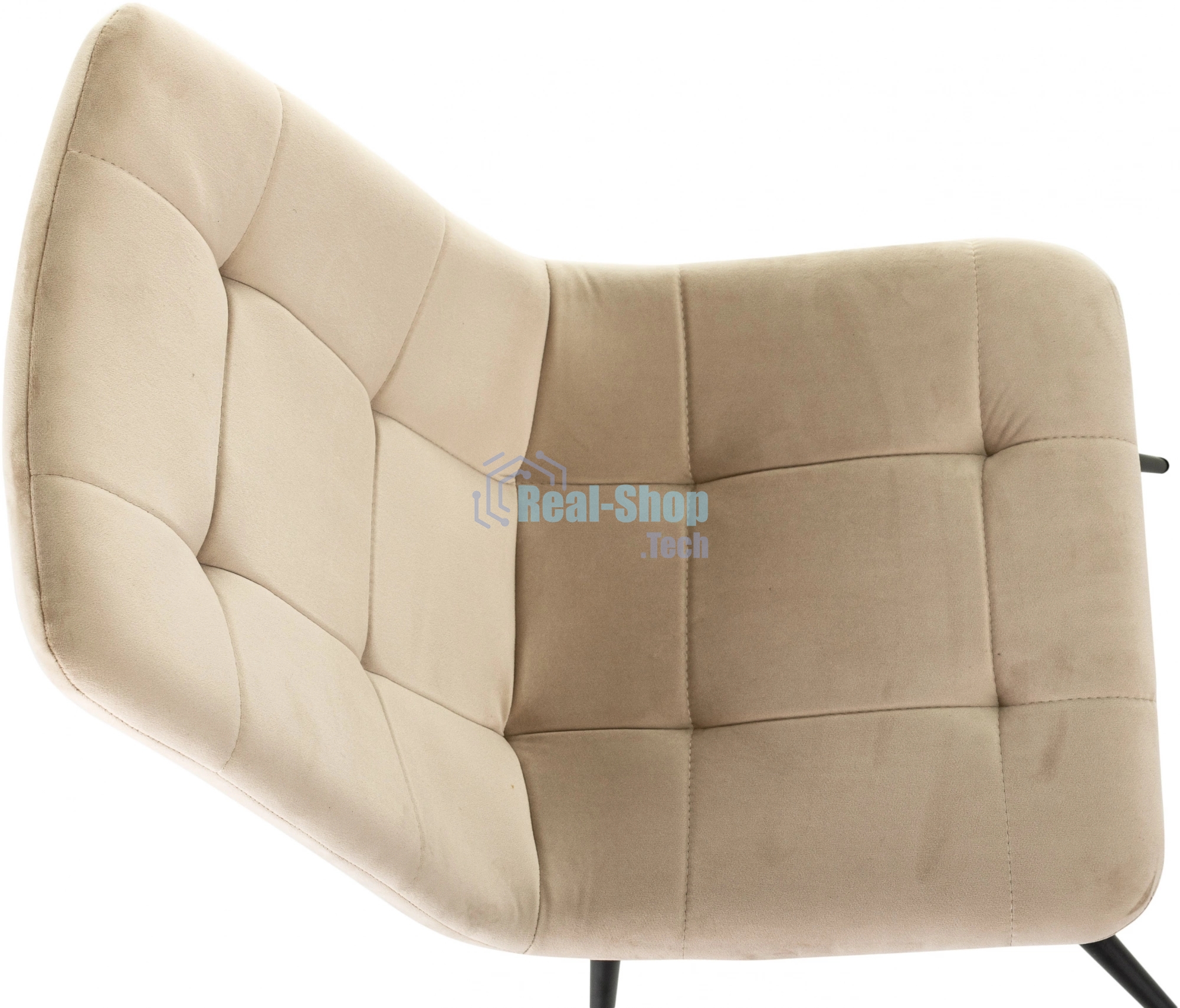 Стул для дома Бюрократ CH-K1_4 комплект 4 шт бежевый Holland 06 металл черный на ножках