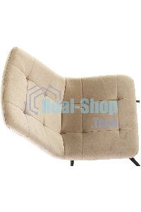 Стул для дома Бюрократ CH-K1_4 комплект 4 шт бежевый Holland 06 металл черный на ножках