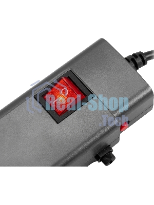 Сетевой фильтр Buro 600SPro-16-1.8-G 1.8м (6 розеток) графитовый (коробка)