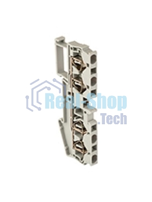 Колодка клеммная JXB-ST-4 40А 4 вывода самозажимная сер. PROxima EKF plc-jxb-st-4-4