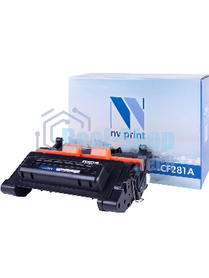 Картридж лазерный NVPrint совместимый HP CF281A для LJ Enterprise Flow MFP M630z/M604dn/n/M605dn/n/x/(10500k)
