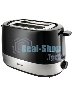 Тостер Gorenje T850BK 850Вт черный/серебристый