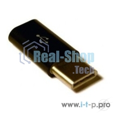 Переходник KS-is KS-294 Адаптер USB F в USB Type C M, черный