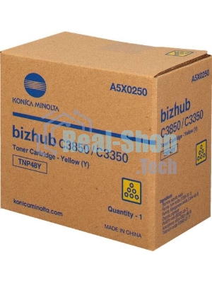 Тонер-картридж Konica-Minolta bizhub C3350/C3850 желтый TNP-48Y