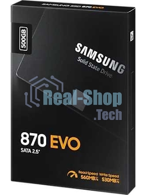 Накопитель SSD Samsung 870 EVO, 500Gb, SATA III, 2.5