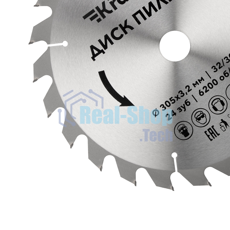 Диск пильный Kranz 305 мм х 24 зуб х 32/30 мм