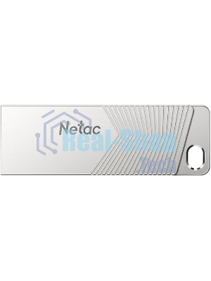 Флешка USB Netac UM1 (NT03UM1N-016G-32PN), 16Gb, USB 3.2, R/W 150/45, серебристый