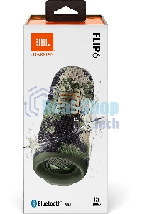 Портативная акустика JBL Flip 6, камуфляж
