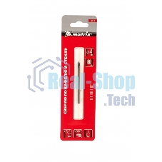 Сверло по керамической плитке и стеклу Matrix, 4 мм, цилиндрический хвостовик