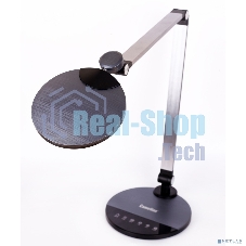 Светильник настольный Camelion KD-865 C48 черный металлик LED (10 Вт,230В,600 лм,сенс.рег.ярк и цвет.темп)