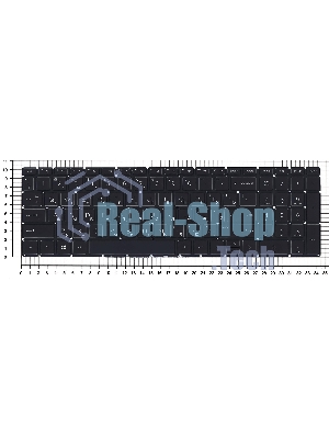 Клавиатура для ноутбука HP 250 G7 255 G7 256 G7 черная с подсветкой