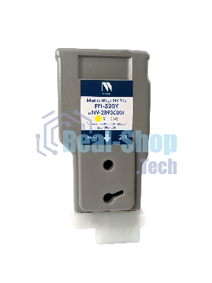 Картридж струйный NVPrint PFI-320Y (NV-2893C001) Yellow для Canon ImagePROGRAF TM-200/205/300/305 (300 мл) совместимый