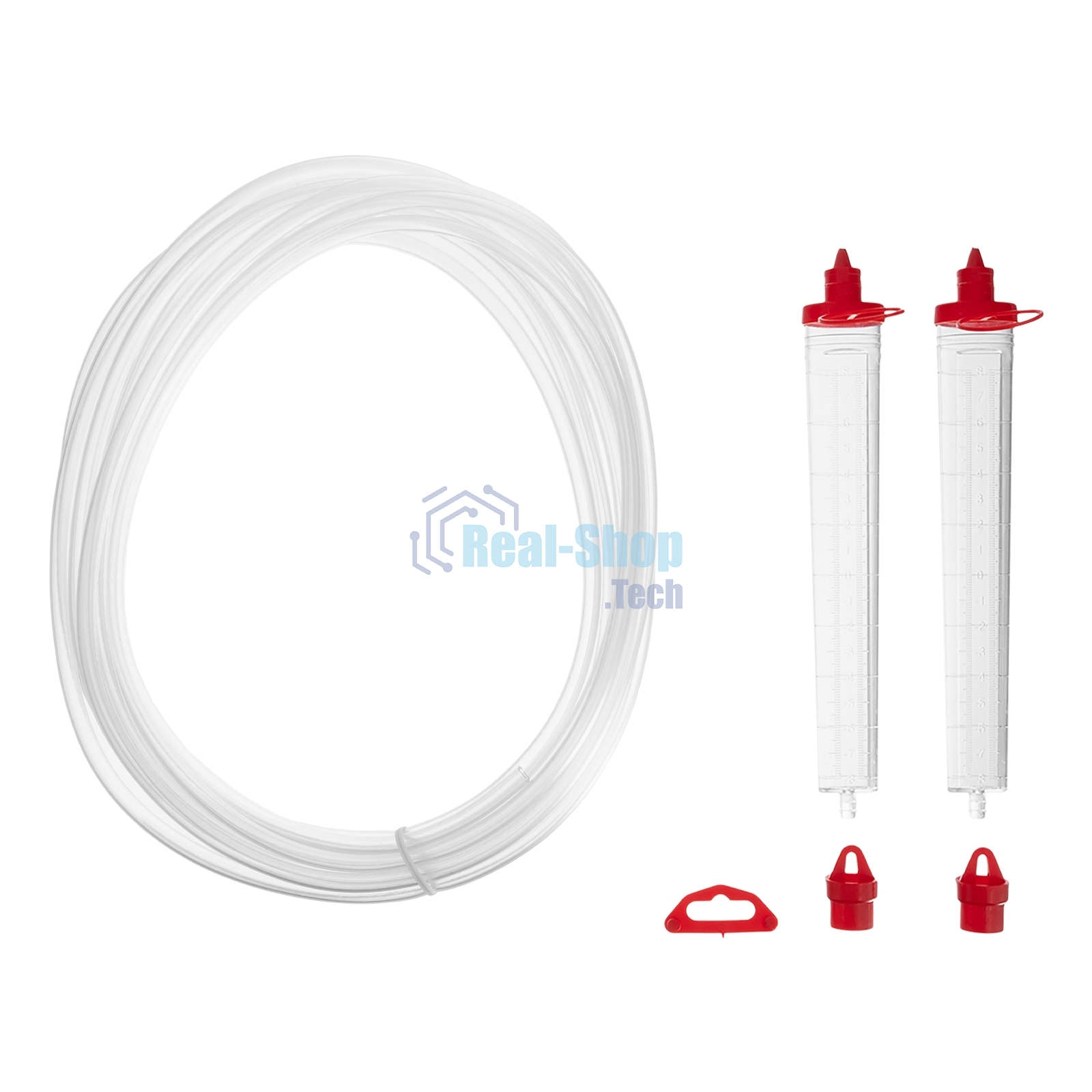 Гидроуровень Matrix удлиненная колба, рельефная градуировка, 7 м