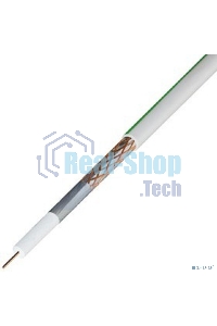 Кабель Rexant SAT 703B+Cu/Al/Cu, (75%), 75 Ом, 50м., белый