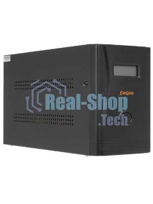 Источник бесперебойного питания ExeGate SpecialPro Smart LLB-1000.LCD.AVR.C13.RJ.USB / 1000 ВА / 650 Вт / 6 x IEC 320 C13
