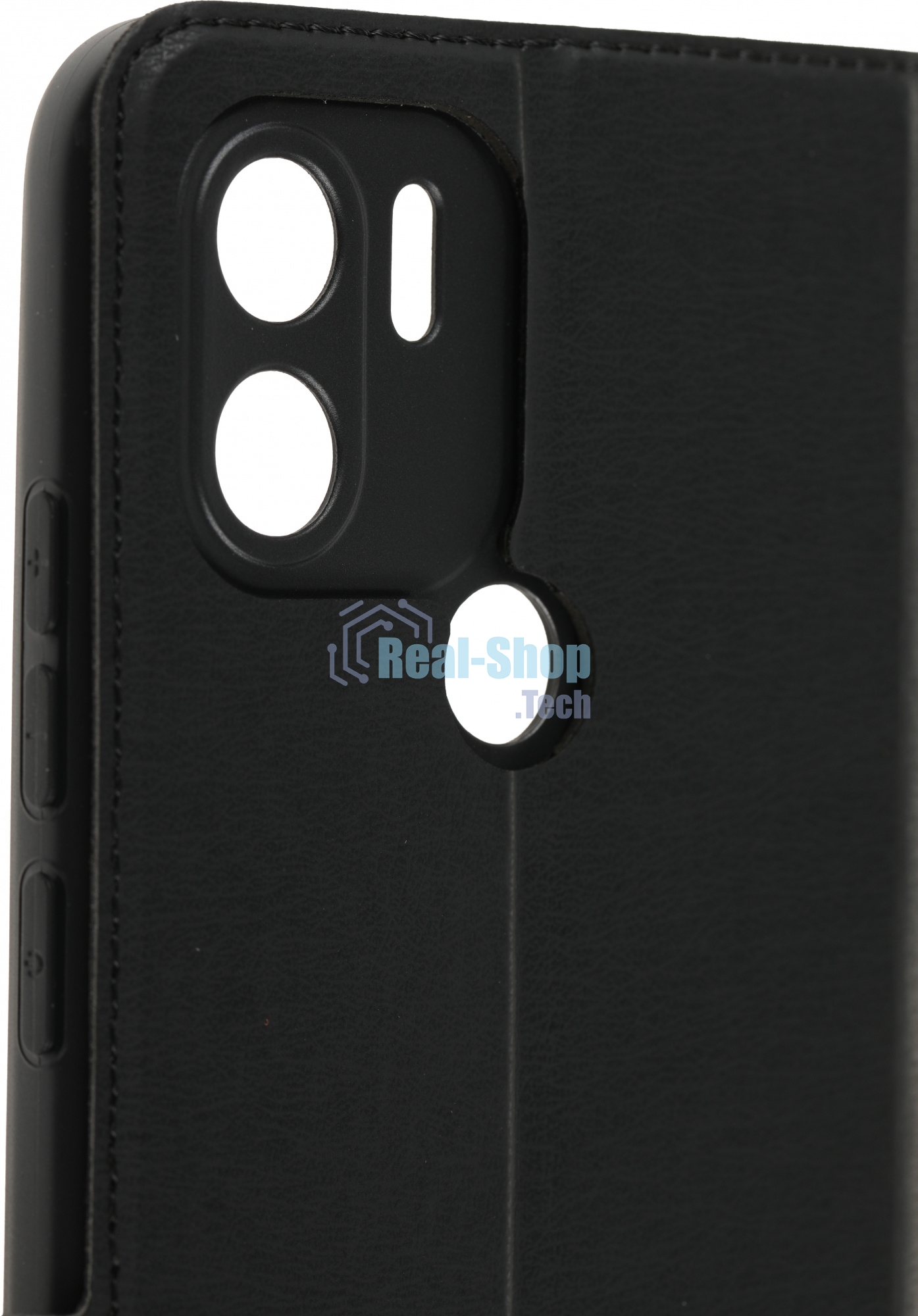 Чехол (флип-кейс) BoraSCO для Xiaomi Poco C51 Book Case черный (72199)