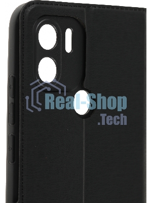 Чехол (флип-кейс) BoraSCO для Xiaomi Poco C51 Book Case черный (72199)