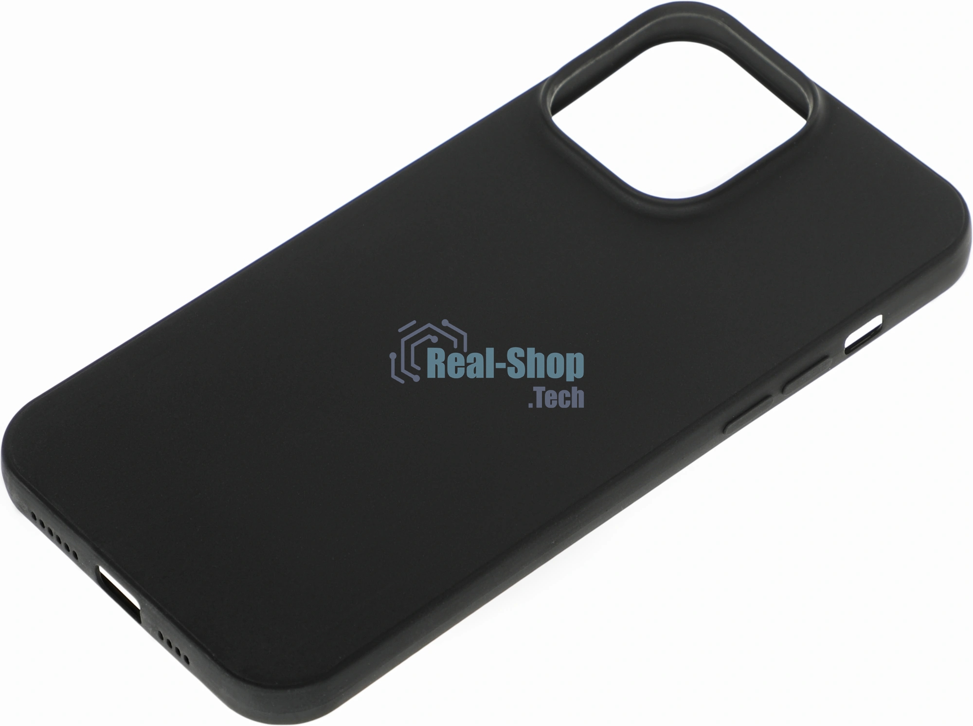 Чехол (клип-кейс) LuxCase, для Apple iPhone 13 Pro Max, черный 62322