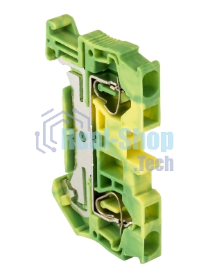 Колодка клеммная JXB-ST-2.5 земля самозажимная PROxima EKF plc-jxb-st-2.5-pen