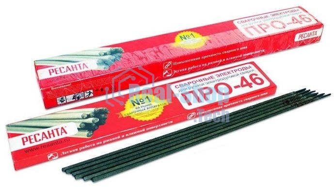 Электроды Ресанта ПРО-46 D 3 мм L 350 мм (71/6/37)