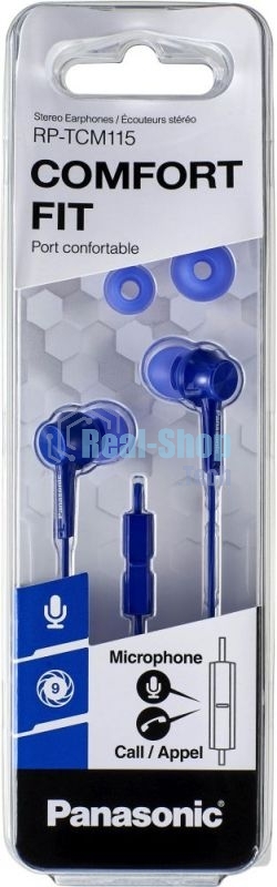 Наушники Panasonic RP-TCM115GCA синий