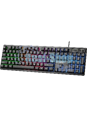 Клавиатура проводная Defender Arx GK-196L RU, USB, черный