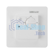 Терморегулятор механический Rexant RX-308U белый (совместим с Schneider серии Unica)