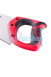 Ножовка по дереву Matrix, 450 мм, 7-8 TPI, зуб - 3D, каленый зуб, двухкомпонентная рукоятка