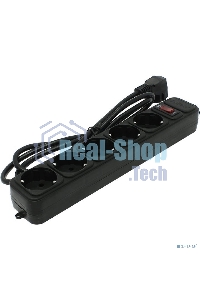 Сетевой фильтр ExeGate EX266859RUS SP-5-1.5B (5 розеток, 1.5 м, евровилка, черный)