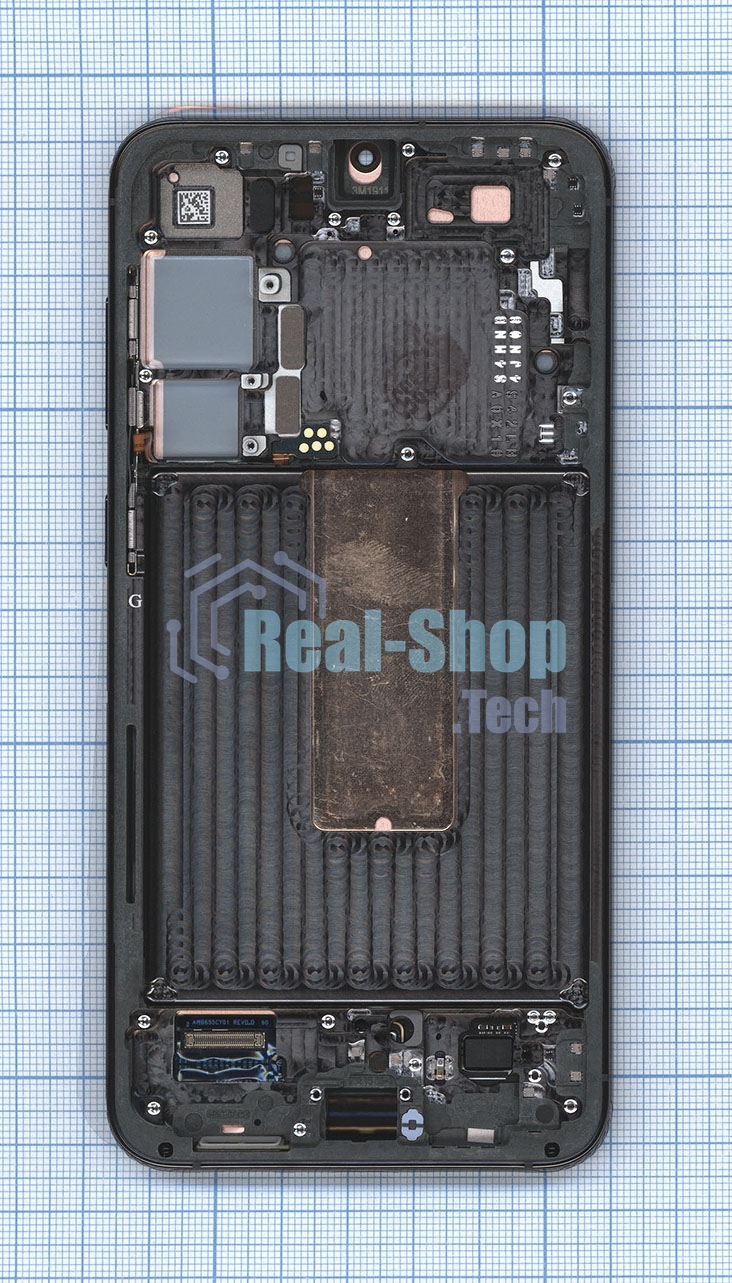 Дисплея для Samsung Galaxy S23 Plus 5G SM-S916B в сборе с тачскрином ServicePack, зеленый GH82-30476C