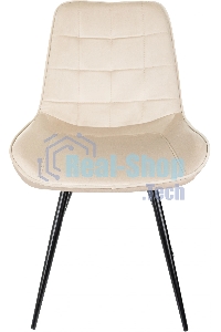 Стул для дома Бюрократ CH-K2_4 комплект 4 шт бежевый Holland 06 металл черный на ножках