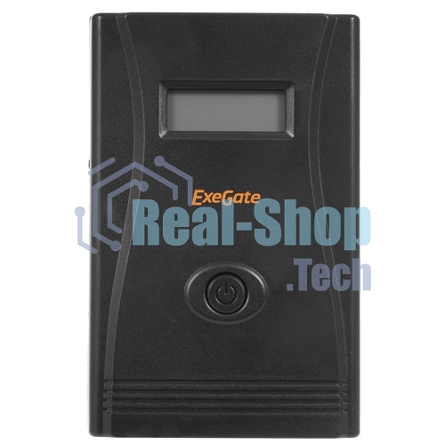 Источник бесперебойного питания ExeGate SpecialPro Smart LLB-1000.LCD.AVR.C13.RJ.USB / 1000 ВА / 650 Вт / 6 x IEC 320 C13