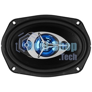 Колонки автомобильные Kicx GX-693 200Вт 92дБ 4Ом 15x23см (6x9дюйм) (ком.:2кол.) коаксиальные трехполосные