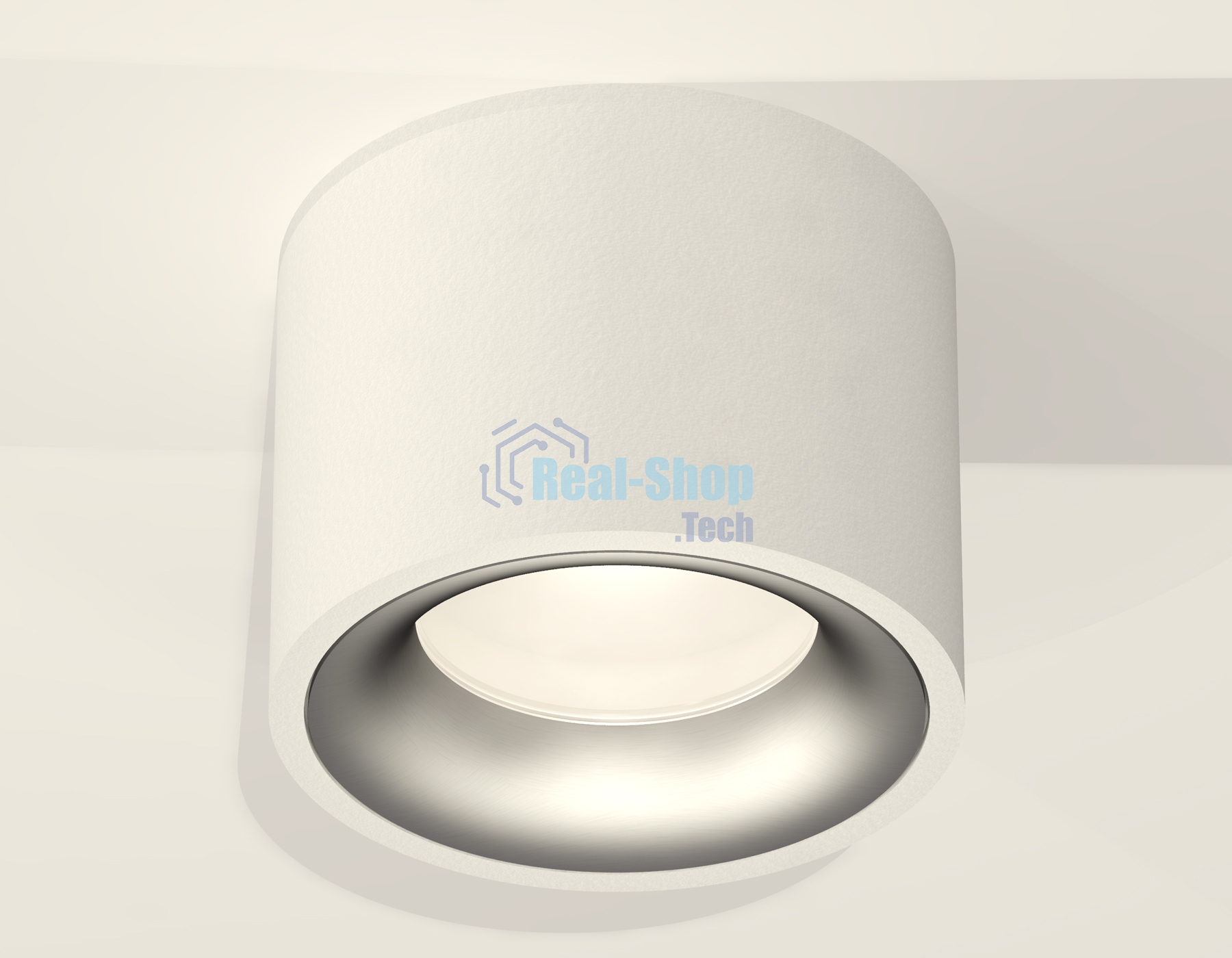 Светильник Ambrella Light XS7510023 SWH/MCH белый песок/хром матовый MR16 GU5.3 (C7510, N7013)