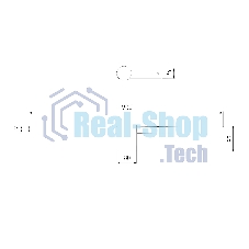 40153/LED / Светильник настенный светодиодный Luar латунь 3000K