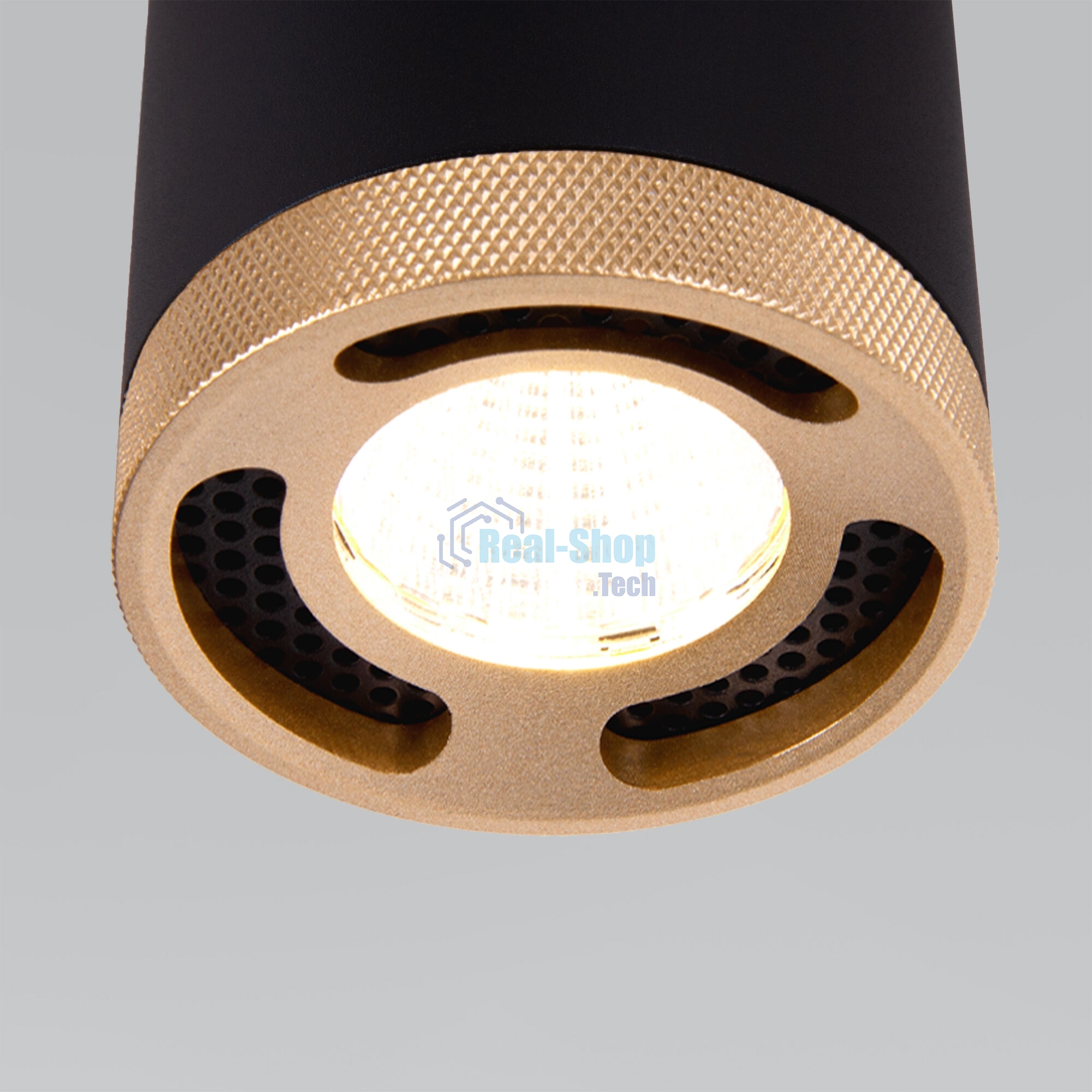 Cветильник потолочный светодиодный 25033/LED 9W 4200K чёрный