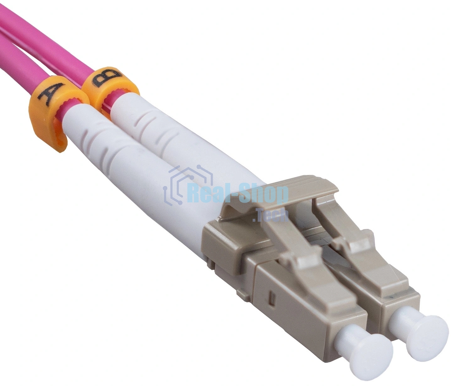 Патч-корд оптический Cabeus FOP-50-OM4-LC-LC-3m duplex LC-LC 50/125 мм OM4 3м LSZH